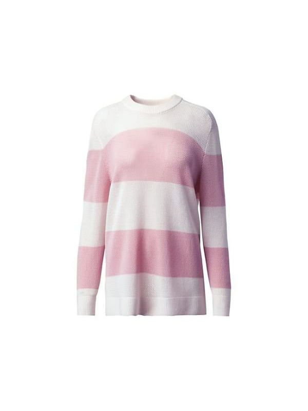 111 Wool Striped Knit Sweater - Image 1