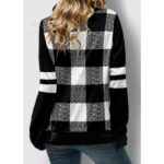 Black and White Checkerboard Hoodie - Image 3