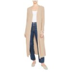 Wide Ribbed Long Cardigan - Image 2